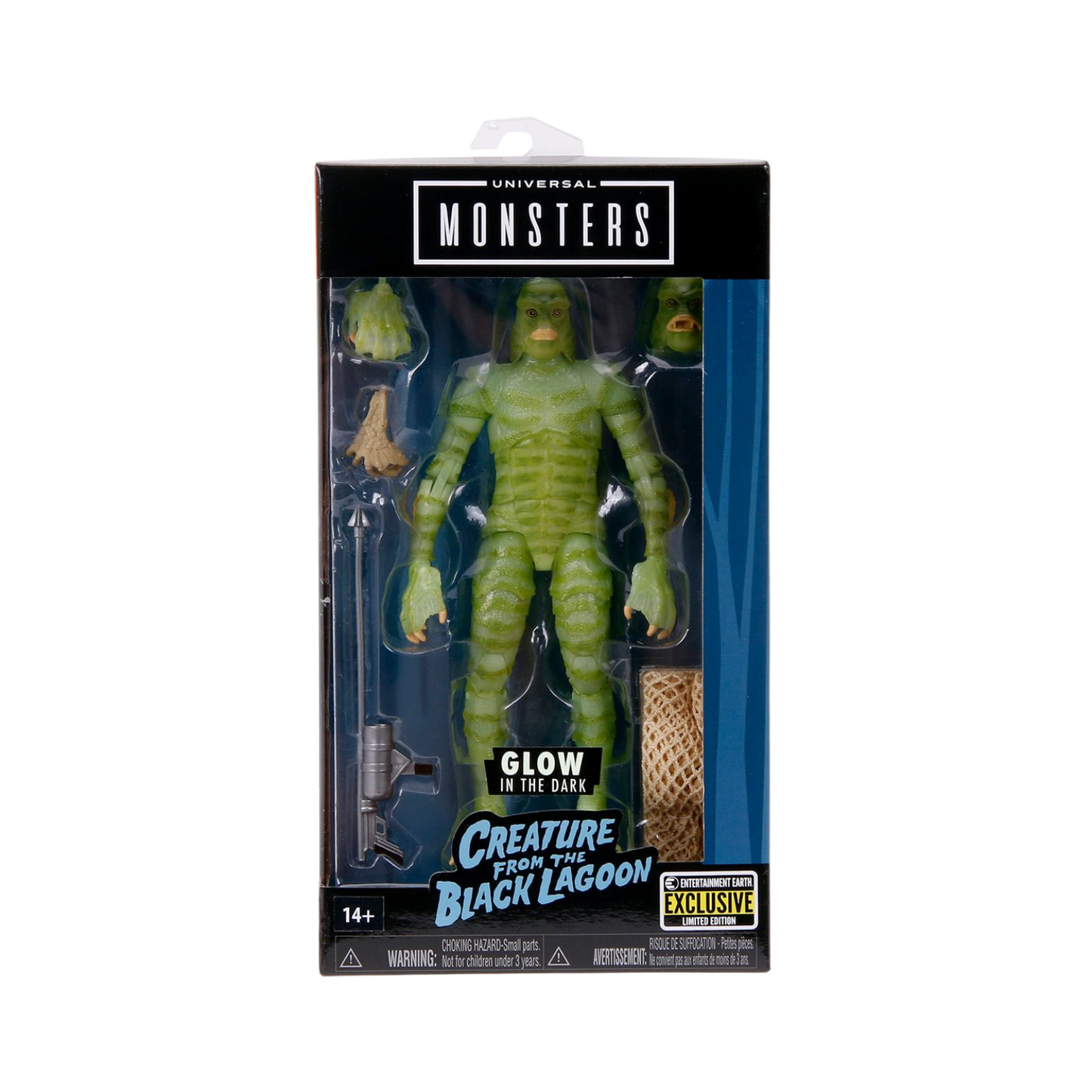 Universal Monsters Creature from the Black Lagoon Glow-in-the-Dark 6-Inch Action Figure - Entertainment Earth Exclusive